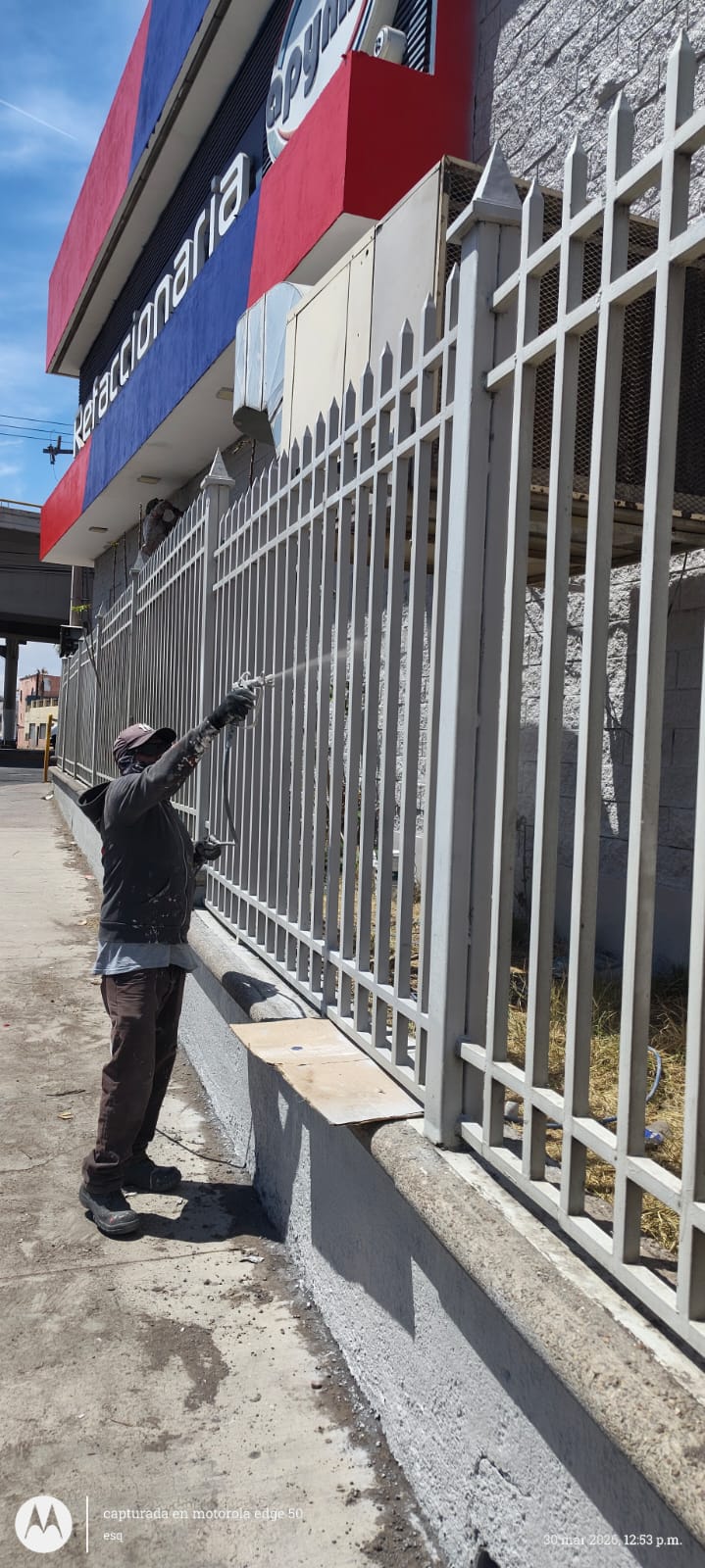 Trabajo en el exterior de sucursal APYMSA